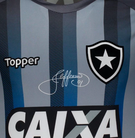 Camisa oficial Topper Botafogo 2018 despedida Jefferson Camisa oficial Topper Botafogo 2018 despedida Jefferson
